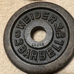 Joe Weider Steel Weight Plates