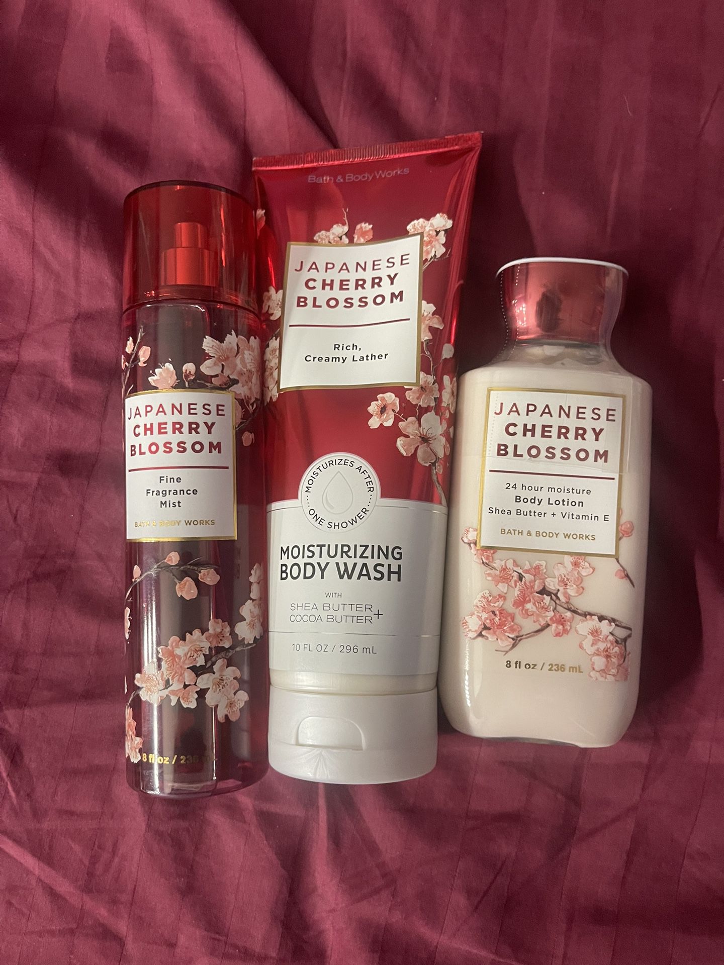 Japanese Cherry Blossom Fragrance Set