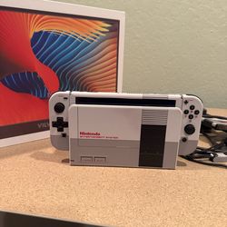 Nintendo switch OLED + 1080P portable monitor