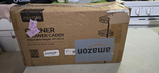 HAMITOR Corner Shower Caddy