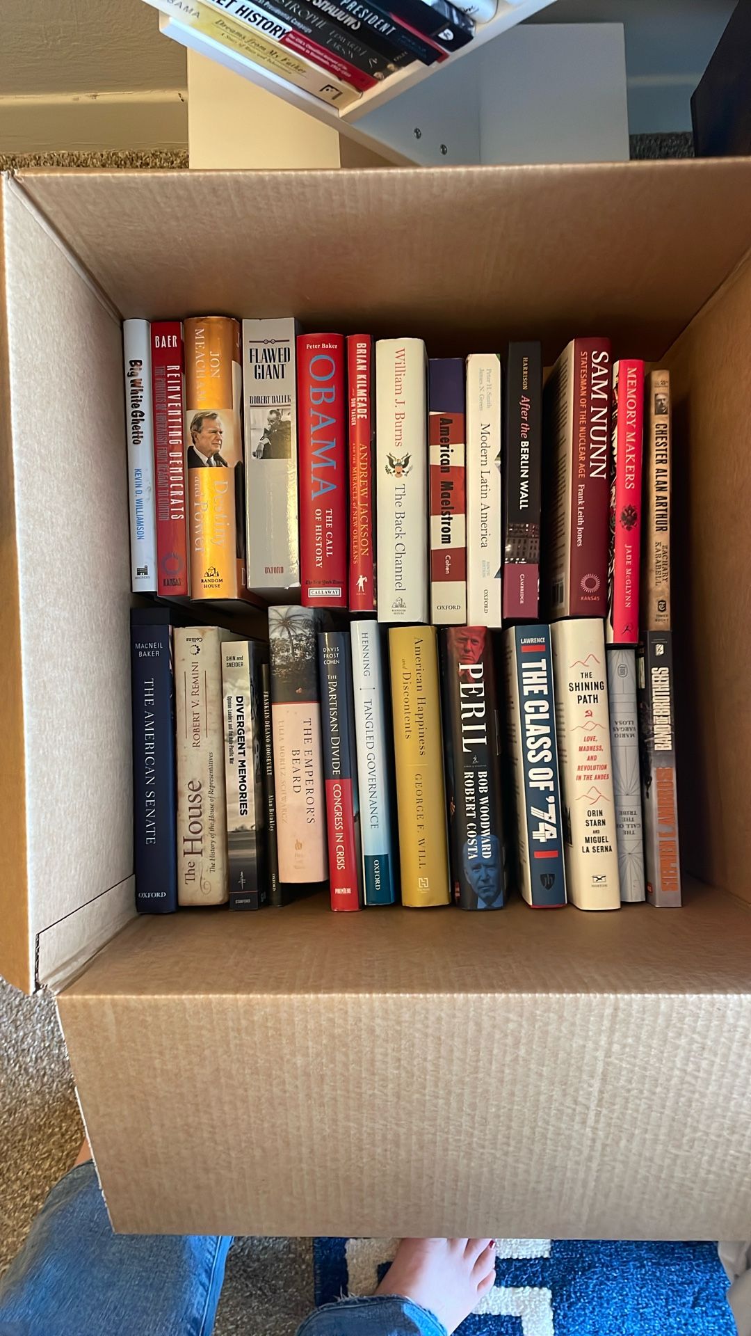 Books (non-fiction/history/politics/bio)