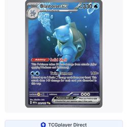 Blastoise Ex 151