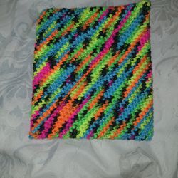 Double Thick Large Potholder Handcrocheted