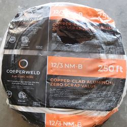 Brand new  Copperweld 12/3 Electrical Wire Indoor 250 Feet
