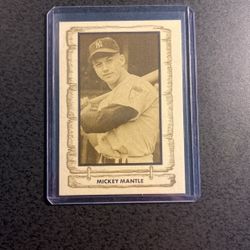 Mickey Mantle ‘80 Baseball Legends Card