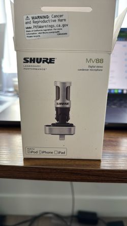 Shure Microphone For iPhone MV88