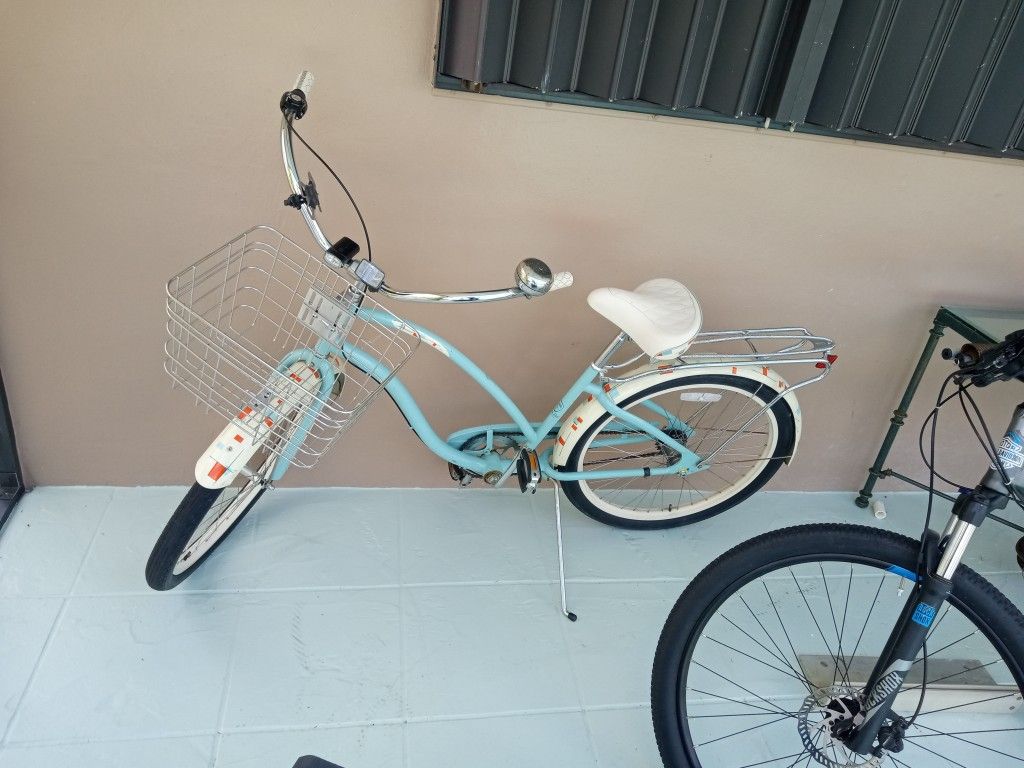 Bicycle Basket Bike Rack For Electra Cruiser Beach Cruiser Bike