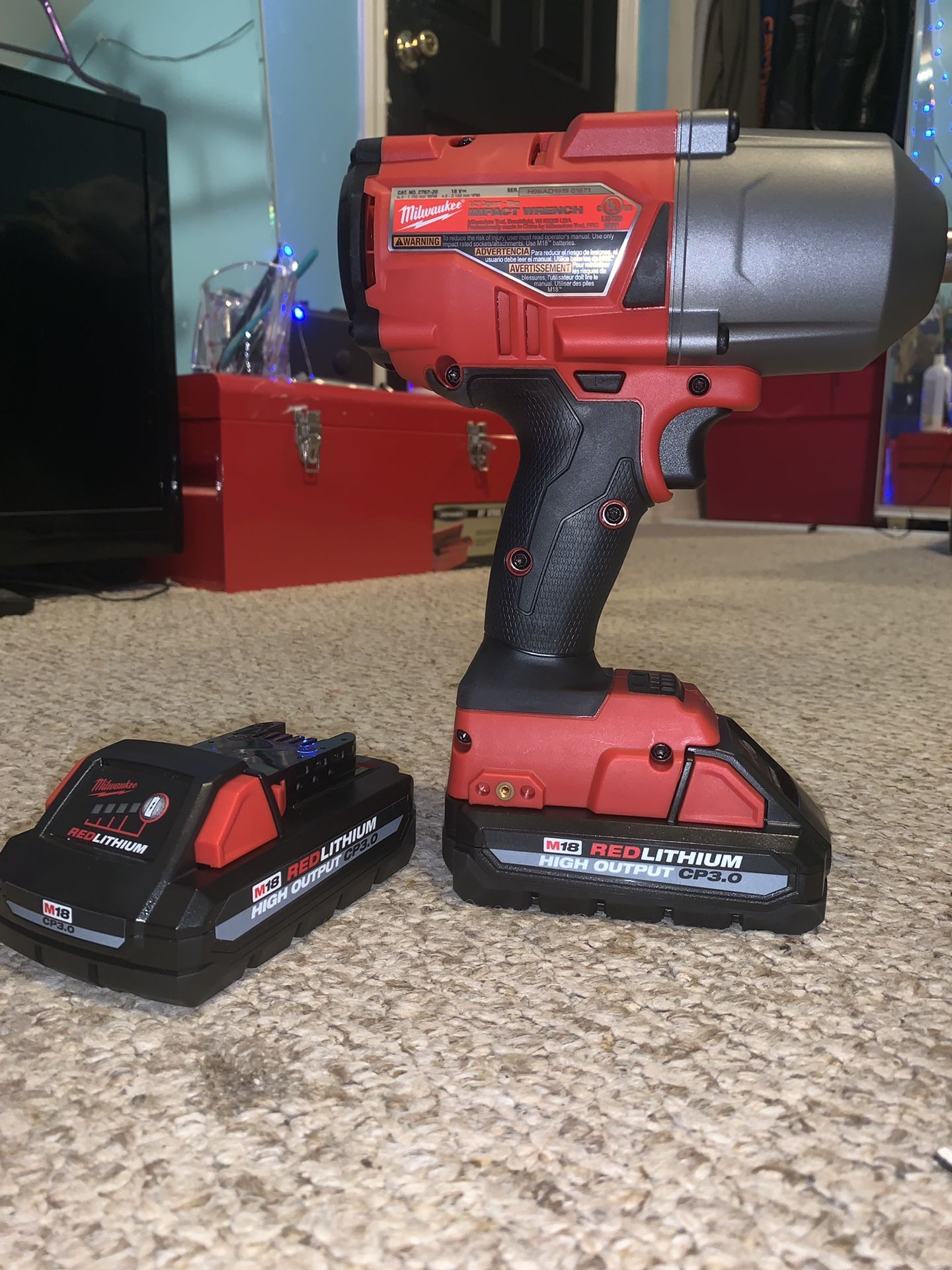 Milwaukee 1/2” Square -Ring Impact wrench