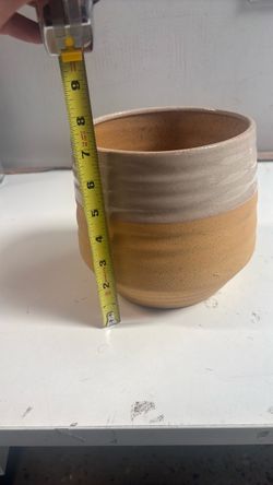 Planter pottery bowl