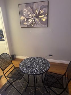 Beautiful table and chair set