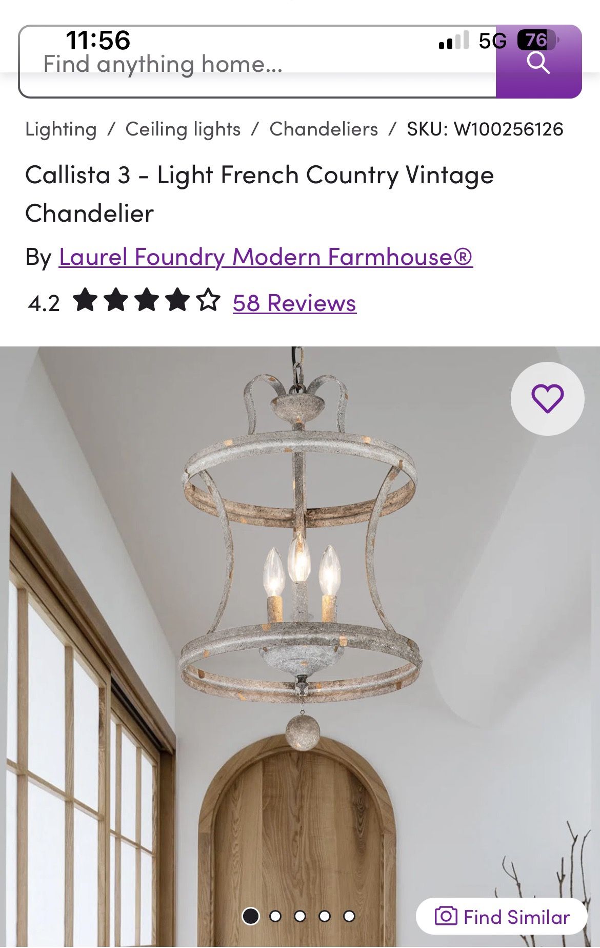 Light chandelier