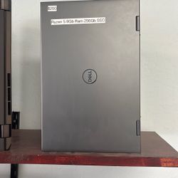 Dell Inspiron Laptop. Ryzen 5 CPU, 8Gb Ram, 256 GB SSD.