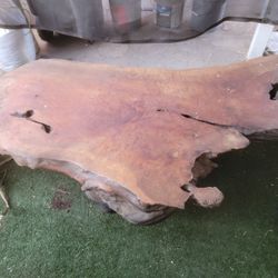 RedWood Burl Slab Table