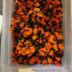 Hundreds Of Feather Treble Hooks