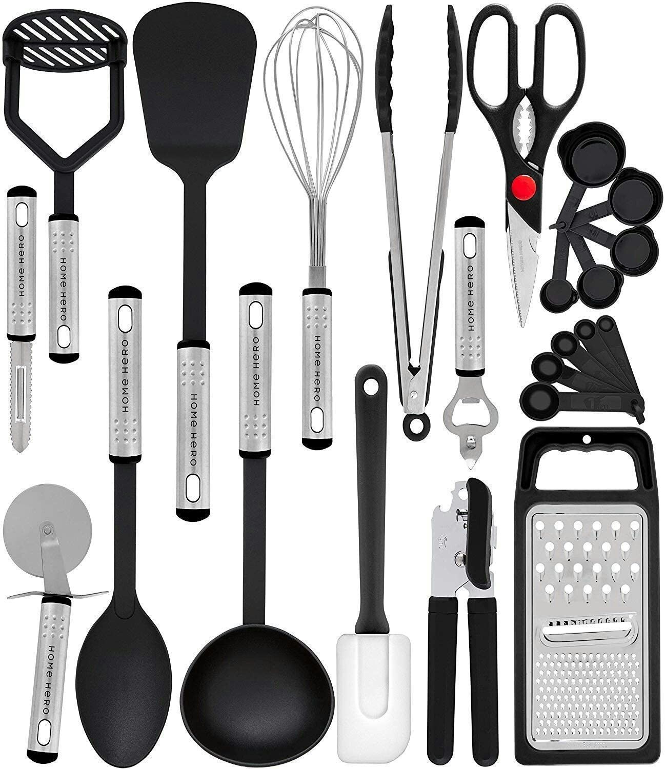 23 Nylon Cooking Utensils Set