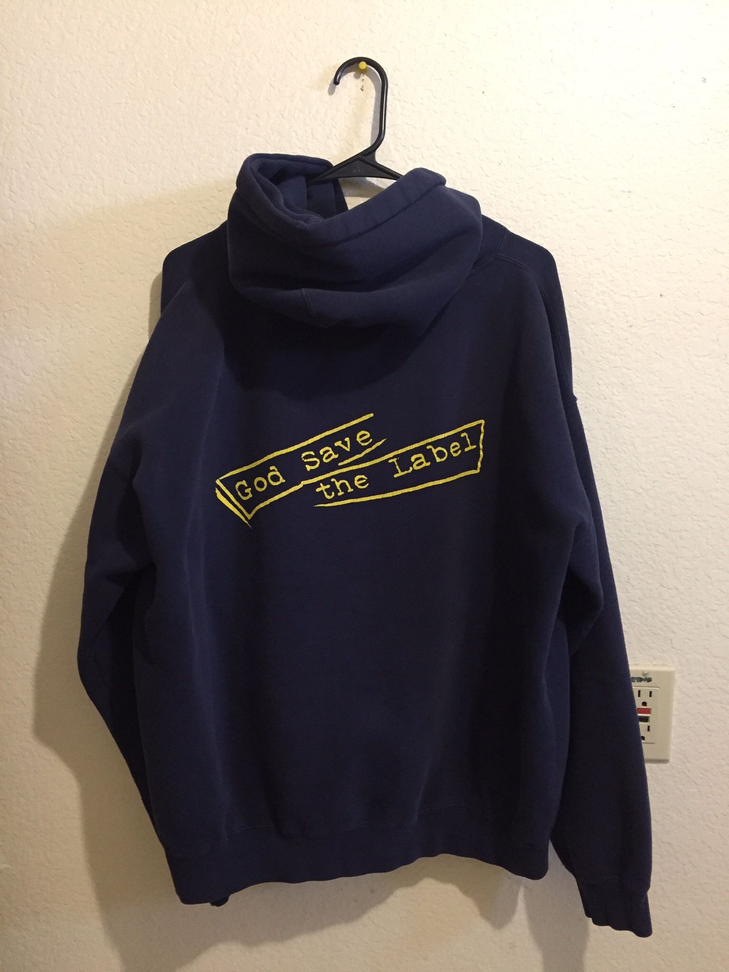 Vintage 2000s Black Label Skateboard hoodie