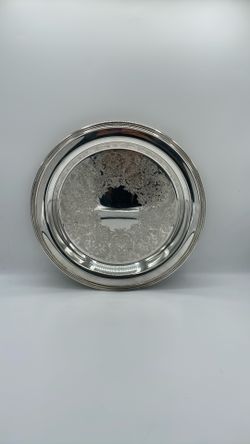 13 In Silver Plated  WM Rodger’s 955 Serving Tray
