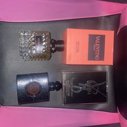 Womens Ysl and Valentino parfum