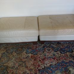 Ottoman leather