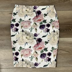 Windsor Floral Pencil Skirt