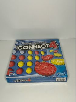 Hasbro Connect 4 Strategy Board Game, 2 Players, Ages 6+, Complete