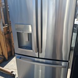 Samsung Stainless Steel French Doors Fridge Fully Functional 