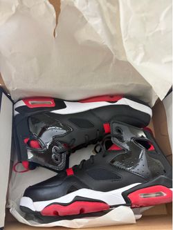 Jordan Flight Club ‘91 GS Black/White/University Red Size 7Y (Women’s 8.5)