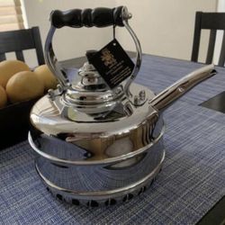 Simplex Copper Tea Kettle Model #4 Brand New in Box