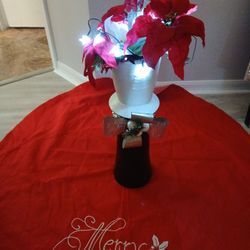Uniquely  Designz Holiday CERAMIC Vase- Med Weight