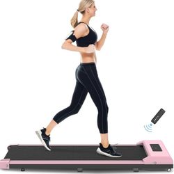 Pink Under Desk Treadmill Walking Pad