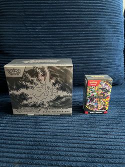 Pokémon Mega Evolution Pitch Black Elite Trainer Box (Pokemon Center) + Booster Bundle