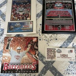 Tampa Bay Buccaneers Lot Of Goodies