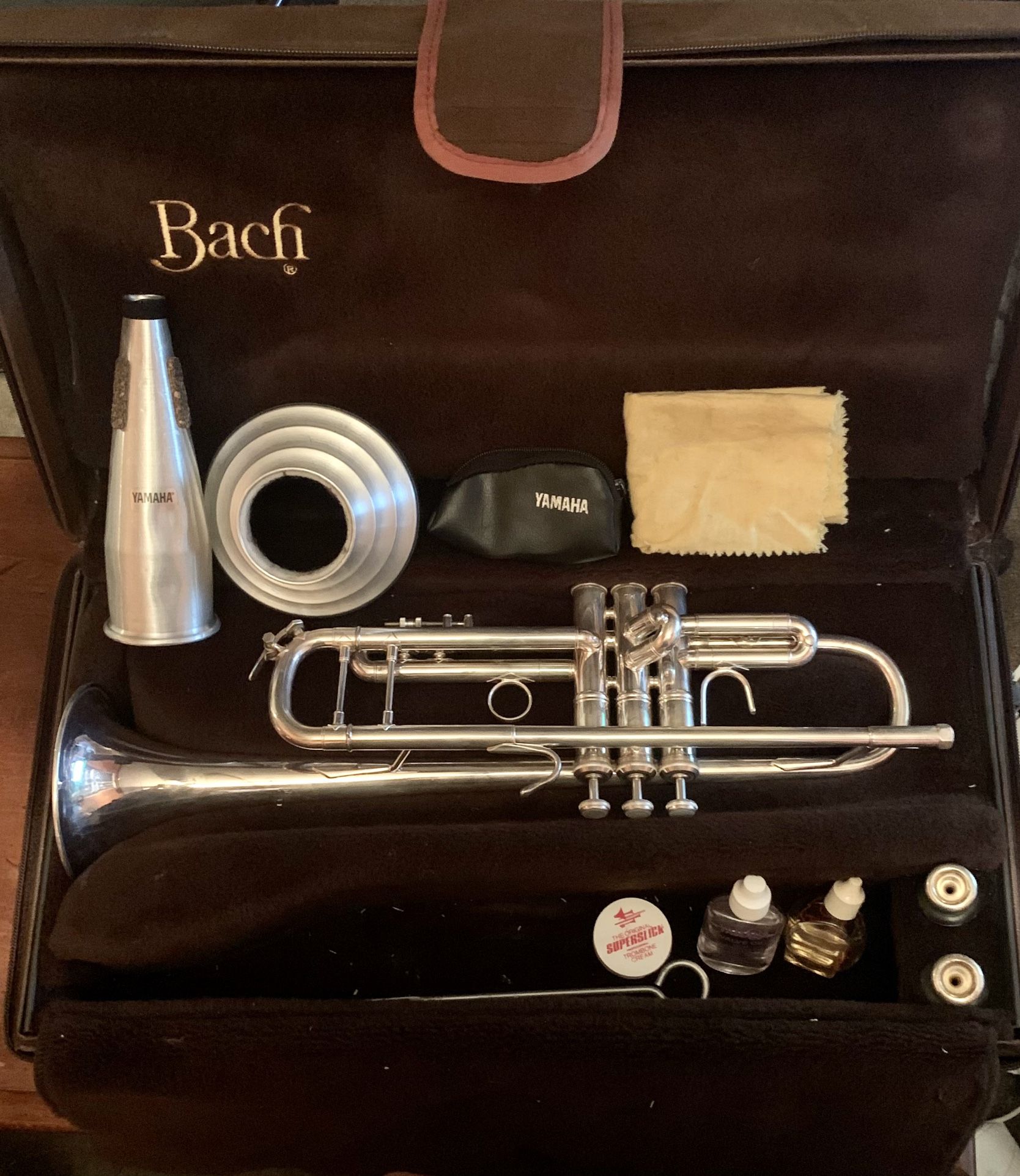 Bach Stradivarius Silver Trumpet w/ entire outfit to begin playing right away