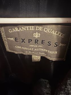 Black Express Coat