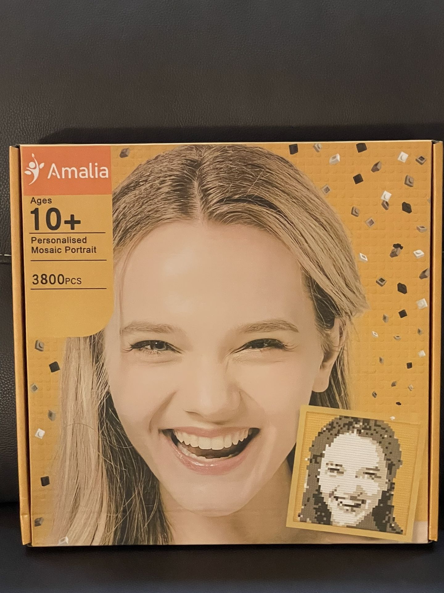 Lego Type Personalized Mosaic Portrait