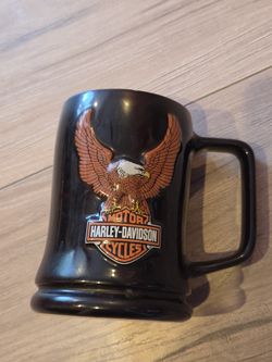 Black Coffee cup Harley