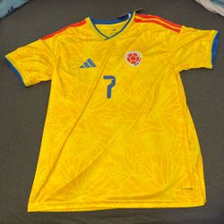 Adidas Colombia National Team Jersey #7