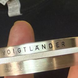 Vintage Voigtlander 49 S UV Filter Made In Germany 317/49