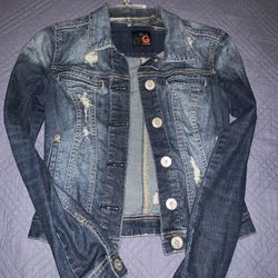 G by Guess Woman’s Denim Jacket Size Small