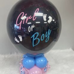 Gender Reveal Balloons! 