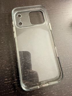 iPhone 18 pro max clear TPU cover.  Thick.