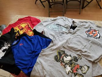 6 shirts for boy size 7