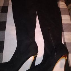 Fabulous Suede Boots By JLO Collection Size 10.