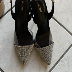 Aldo Embellished Cocktail Heels