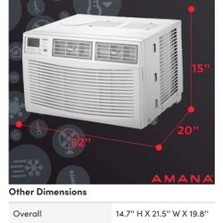 Amana 12000 BTU Window Air Conditioner for 550 Square Feet

No Remote As Is