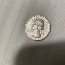 Rare 1987 Quarter Mint Error “lib___y”