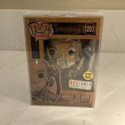 Funko Pop! Gandalf the White 1203 Lord of the Rings BoxLunch Glows in the Dark