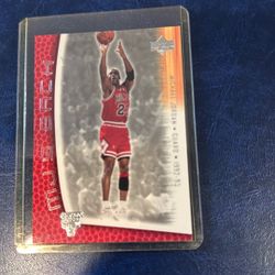 2001 UPPER DECK MJ'S BACK MJ-69 MICHAEL JORDAN