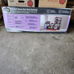 Shelving, Heavy Duty And Brand New Still In Manufacturer Box. Currently Selling For 149.99 On Amazon. My Price $100