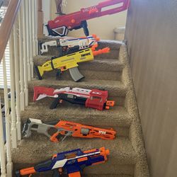 lots of nerf guns for sale 